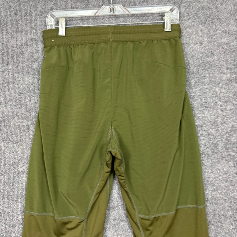 Nike Yoga Dri-FIT Jogger Pants Mens Small Olive Green Tapered CU7378-326 - Picture 15 of 16